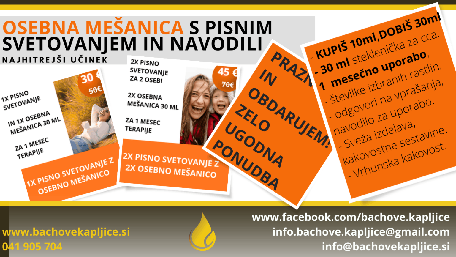 OSEBNA MEŠANICA BACHOVE KAPLJICE UGODNA CENA-MIN